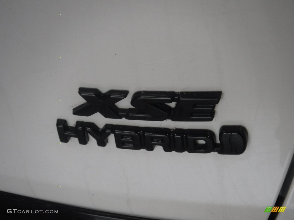 2020 RAV4 XSE AWD Hybrid - Blizzard White Pearl / Black photo #19