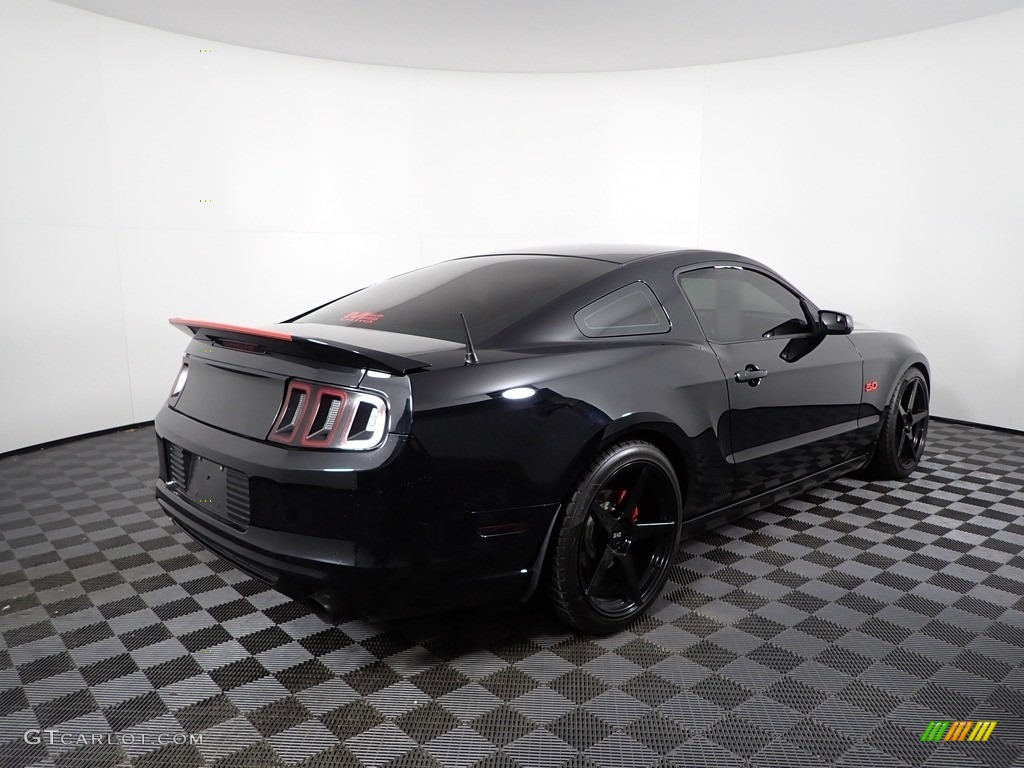2014 Mustang GT Coupe - Black / Charcoal Black photo #13