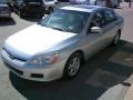 2007 Alabaster Silver Metallic Honda Accord EX Sedan  photo #4