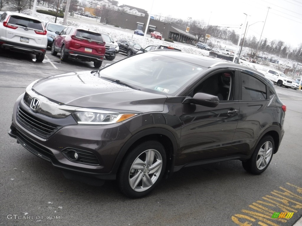 2019 HR-V EX AWD - Midnight Amethyst Metallic / Black photo #6