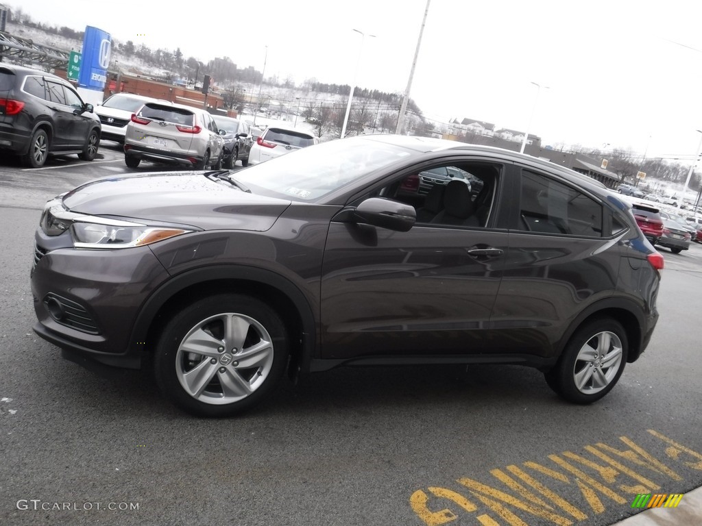 2019 HR-V EX AWD - Midnight Amethyst Metallic / Black photo #7