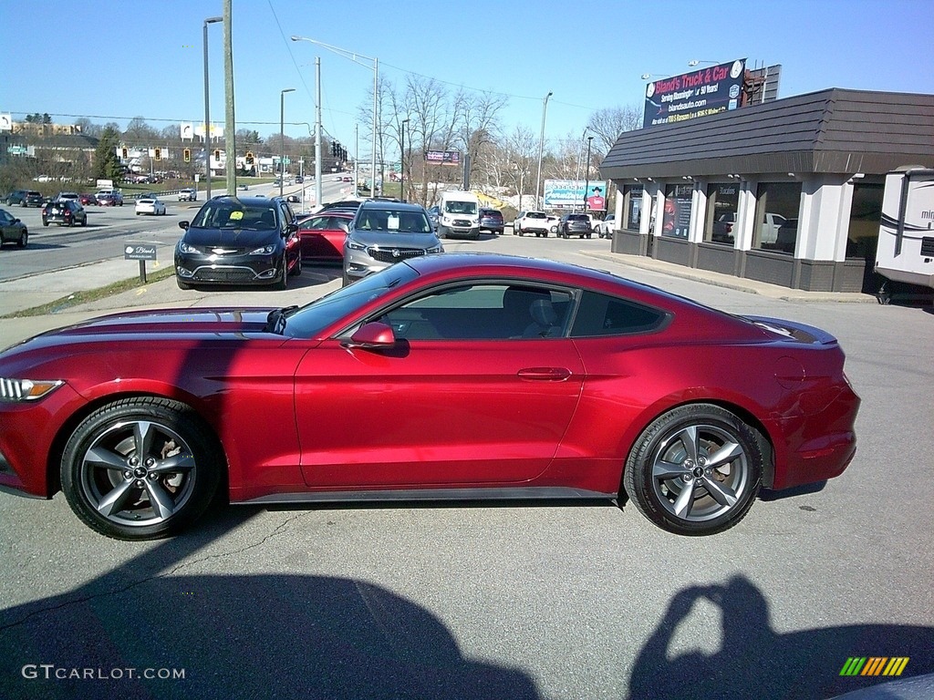 2016 Mustang V6 Coupe - Ruby Red Metallic / Ebony photo #1