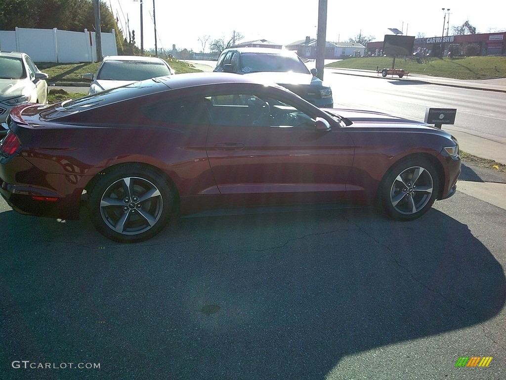 2016 Mustang V6 Coupe - Ruby Red Metallic / Ebony photo #2