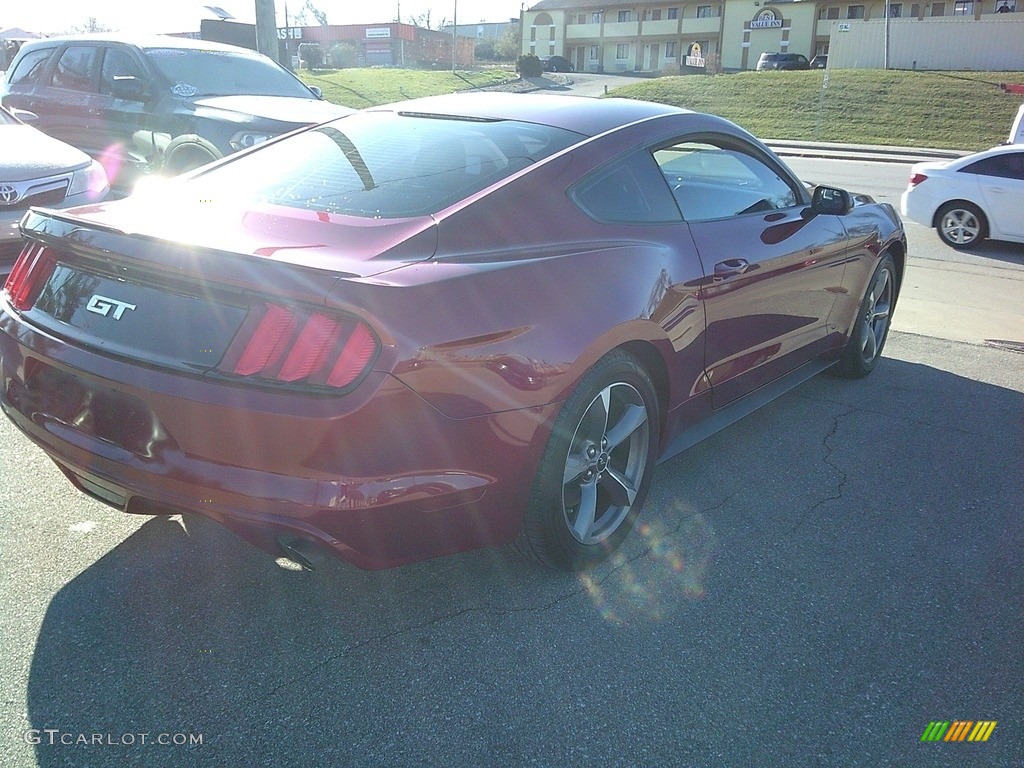 2016 Mustang V6 Coupe - Ruby Red Metallic / Ebony photo #13