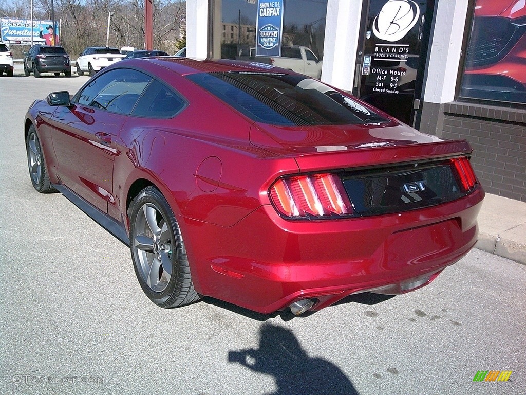 2016 Mustang V6 Coupe - Ruby Red Metallic / Ebony photo #23
