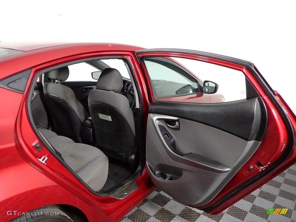2016 Elantra SE - Red / Gray photo #24