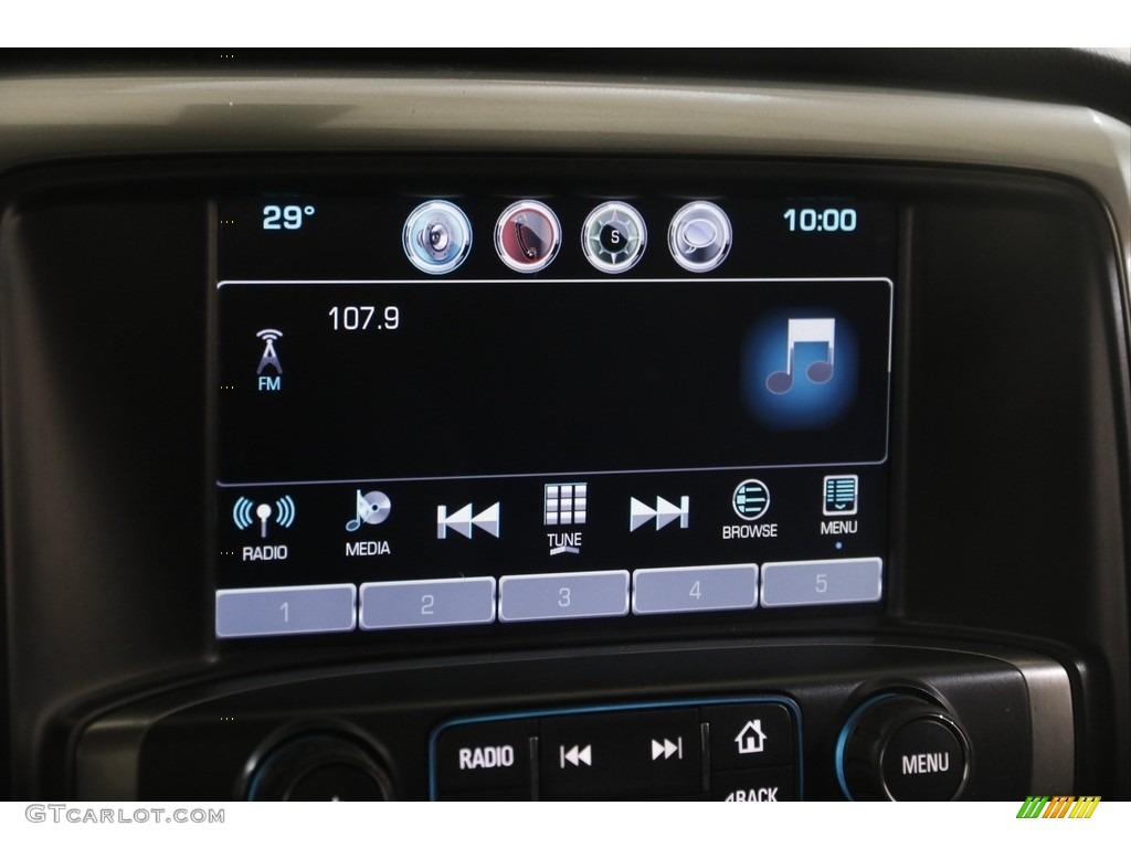 2016 Chevrolet Silverado 1500 LT Double Cab 4x4 Audio System Photos
