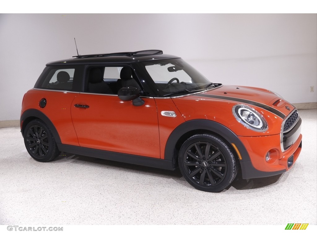 2020 Hardtop Cooper S 2 Door - Solaris Orange Metallic / Carbon Black photo #1