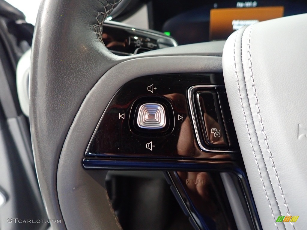 2021 Lincoln Aviator Reserve AWD Slate Gray Steering Wheel Photo #145782425