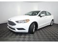 2018 Oxford White Ford Fusion S  photo #8