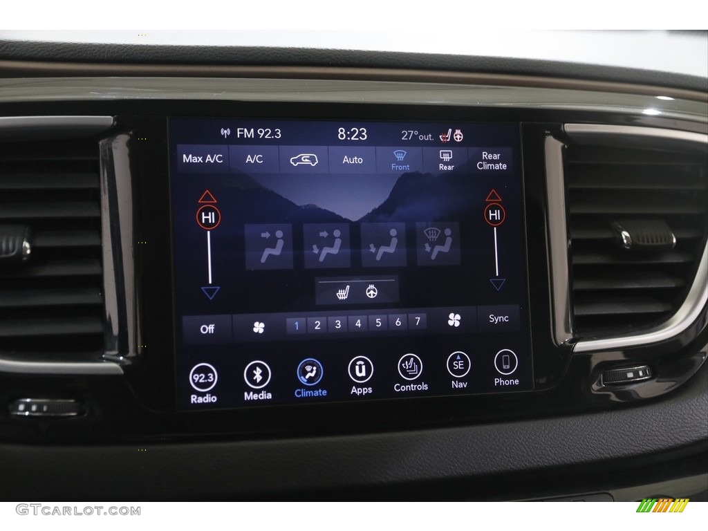 2018 Pacifica Touring L Plus - Billet Silver Metallic / Black/Alloy photo #10