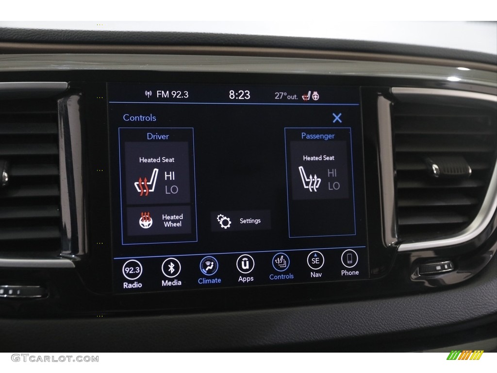 2018 Pacifica Touring L Plus - Billet Silver Metallic / Black/Alloy photo #11