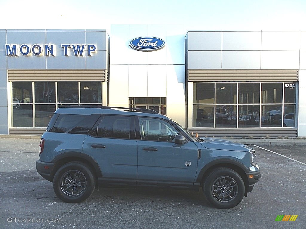 2022 Bronco Sport Big Bend 4x4 - Area 51 / Ebony photo #1