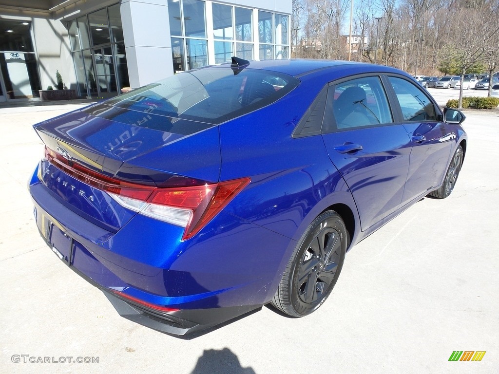 2023 Elantra SEL - Intense Blue / Black photo #2