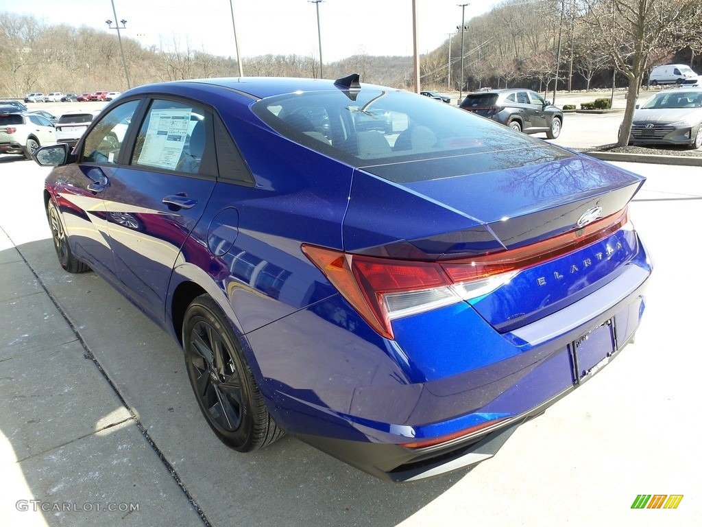 2023 Elantra SEL - Intense Blue / Black photo #5