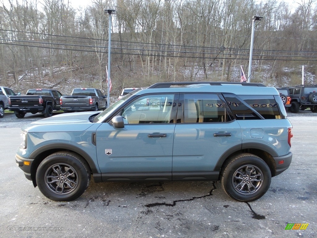 2022 Bronco Sport Big Bend 4x4 - Area 51 / Ebony photo #6