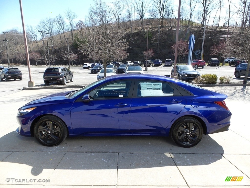 2023 Elantra SEL - Intense Blue / Black photo #6