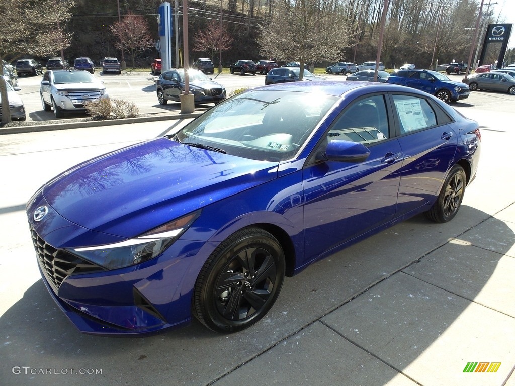 2023 Elantra SEL - Intense Blue / Black photo #7