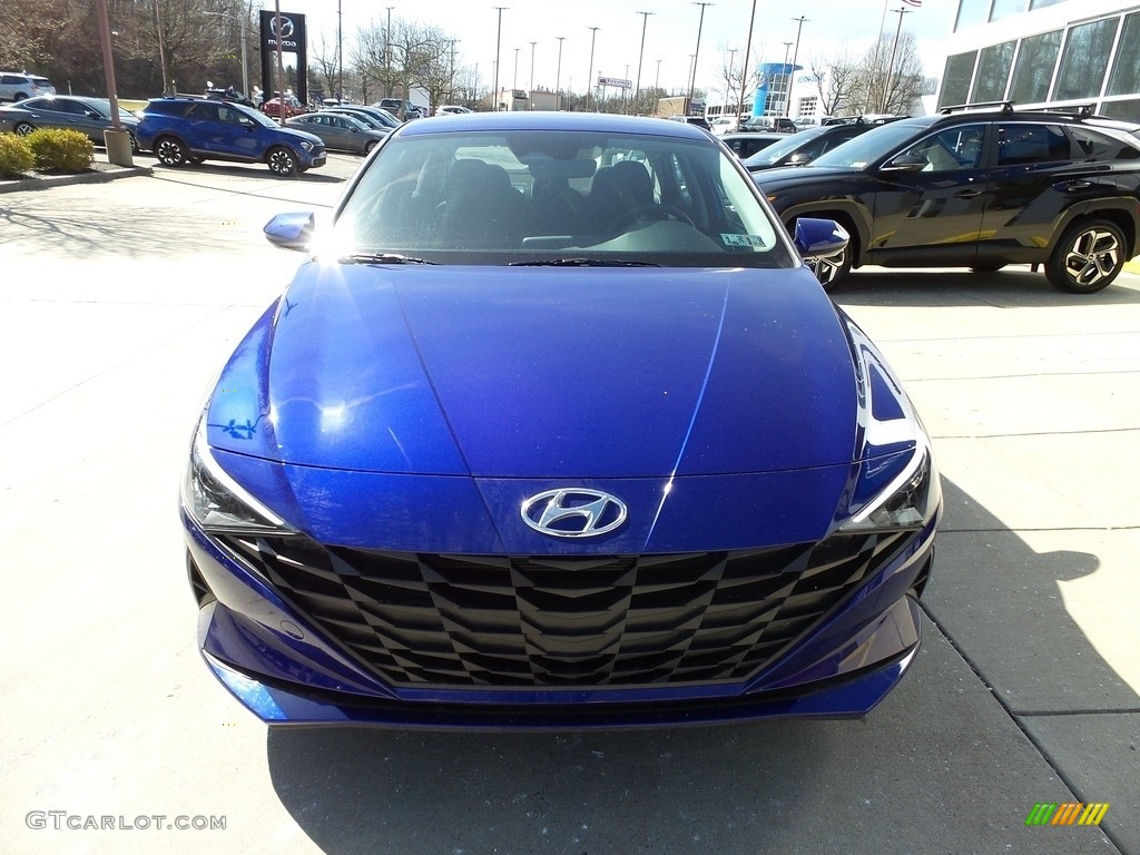 2023 Elantra SEL - Intense Blue / Black photo #8