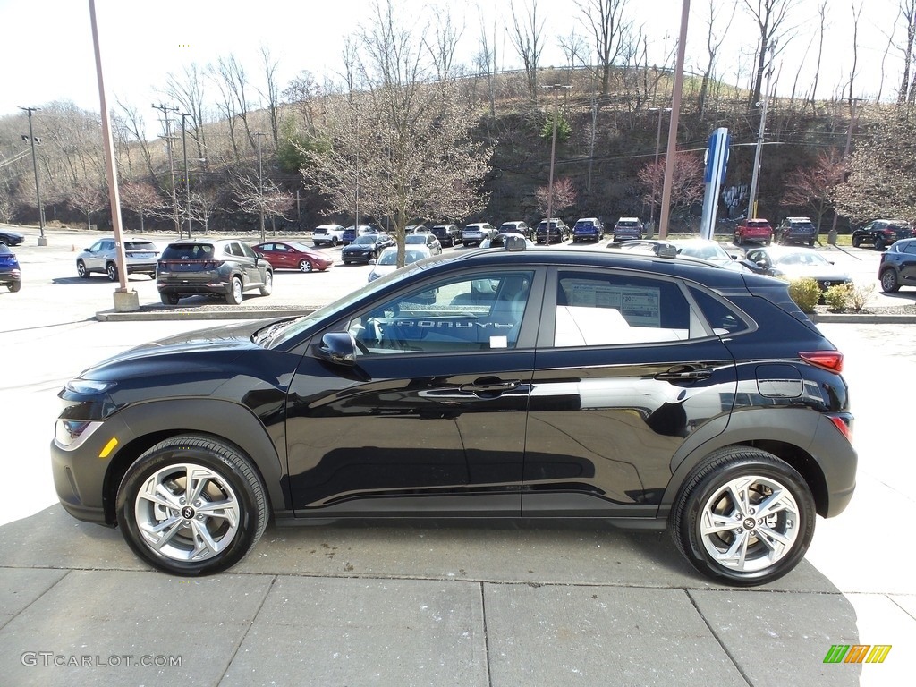 2023 Kona SEL AWD - Abyss Black Pearl / Gray photo #6