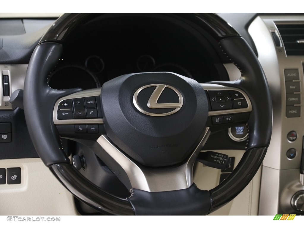 2021 Lexus GX 460 Premium Ecru Steering Wheel Photo #145784014