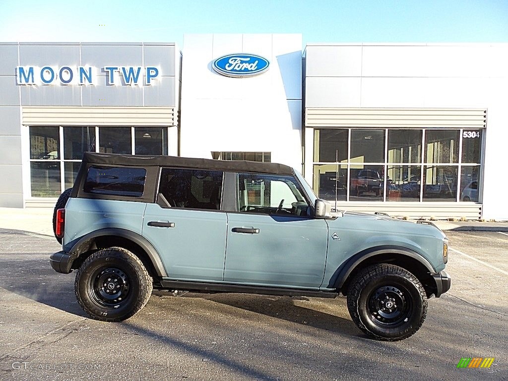 2022 Bronco Black Diamond 4x4 4-Door - Area 51 / Dark Space Gray photo #1