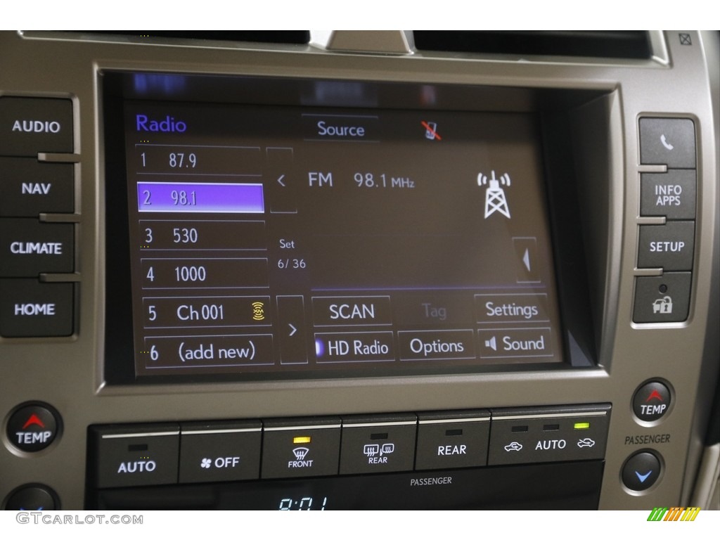 2021 Lexus GX 460 Premium Controls Photo #145784107