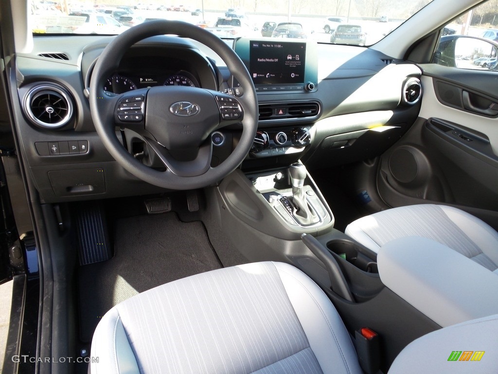 Gray Interior 2023 Hyundai Kona SEL AWD Photo #145784164
