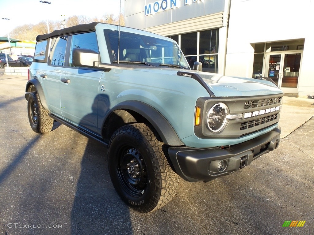 2022 Bronco Black Diamond 4x4 4-Door - Area 51 / Dark Space Gray photo #7