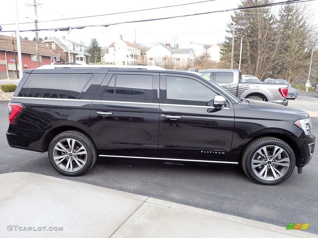 Agate Black 2020 Ford Expedition Platinum Max 4x4 Exterior Photo #145784587
