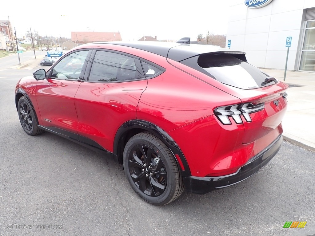 2023 Mustang Mach-E Premium eAWD - Rapid Red Metallic / Black Onyx photo #3