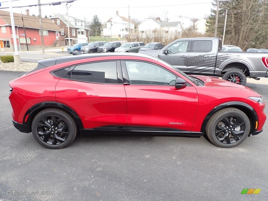 Rapid Red Metallic 2023 Ford Mustang Mach-E Premium eAWD Exterior Photo #145786240