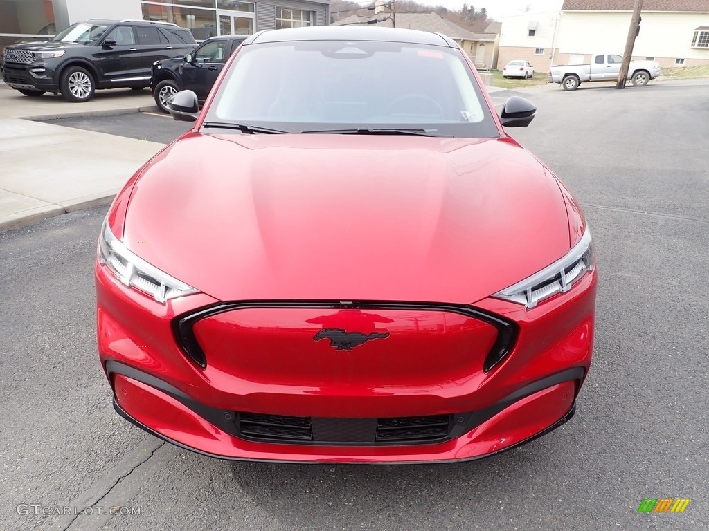 2023 Mustang Mach-E Premium eAWD - Rapid Red Metallic / Black Onyx photo #8
