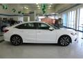 2022 Platinum White Pearl Honda Civic EX Sedan  photo #4