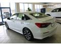 2022 Platinum White Pearl Honda Civic EX Sedan  photo #9