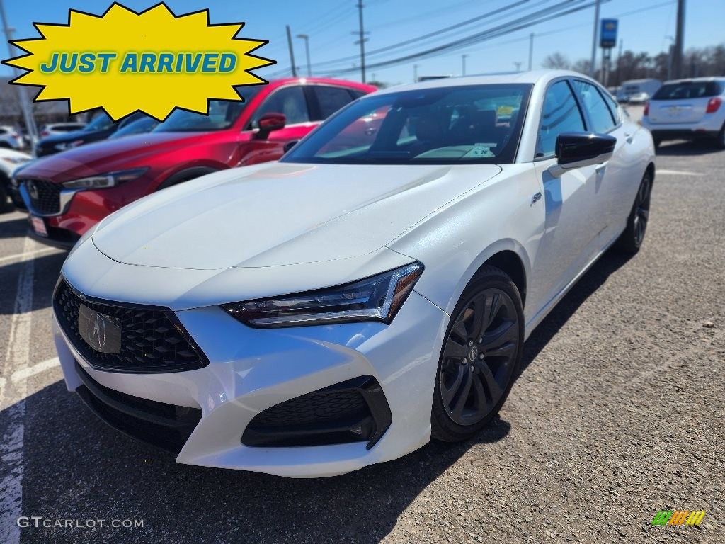 Platinum White Pearl Acura TLX