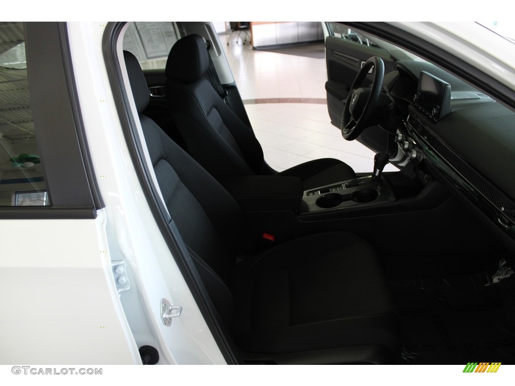 2022 Civic EX Sedan - Platinum White Pearl / Black photo #16