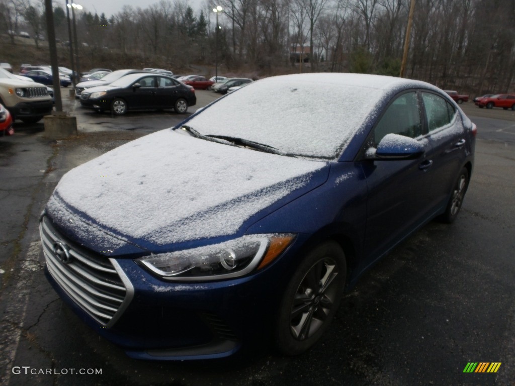 2018 Elantra SEL - Electric Blue / Gray photo #1