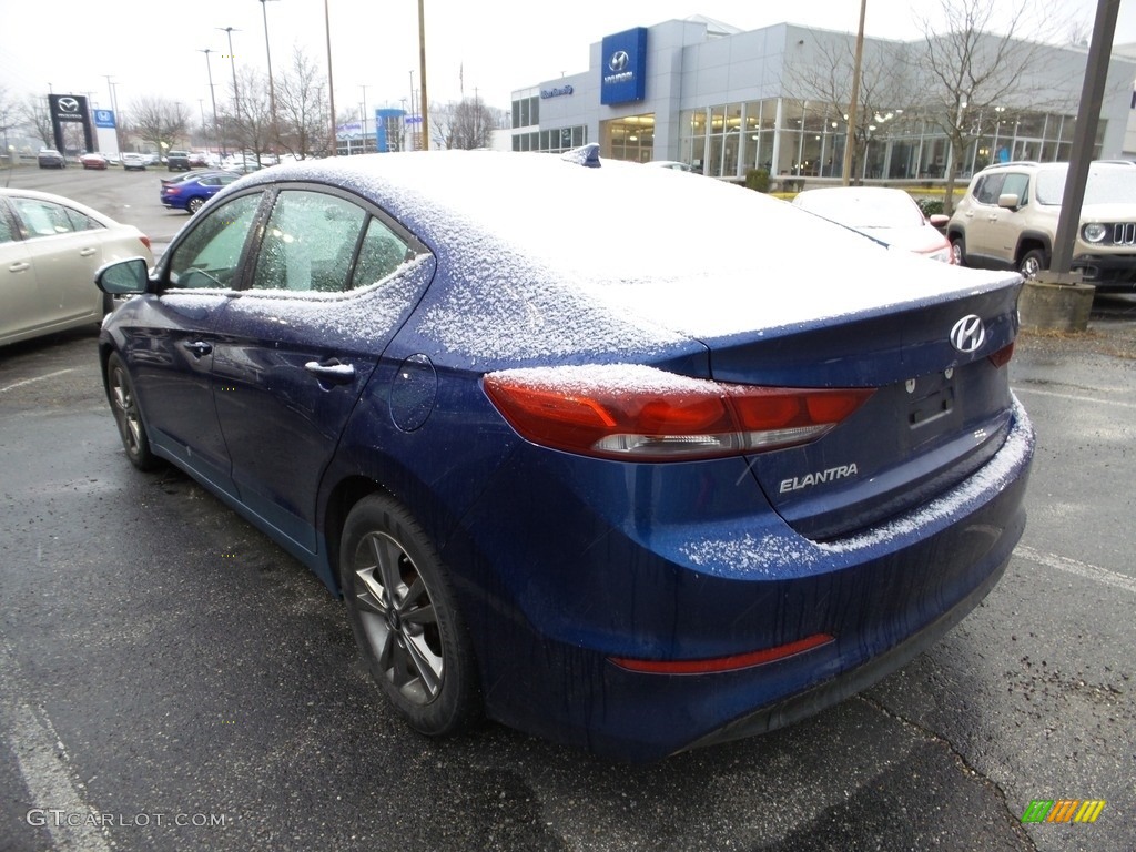 2018 Elantra SEL - Electric Blue / Gray photo #2