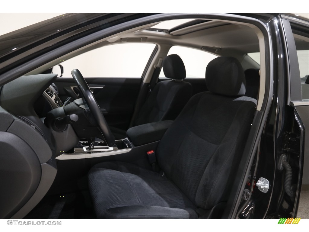 2014 Altima 2.5 SV - Super Black / Charcoal photo #5