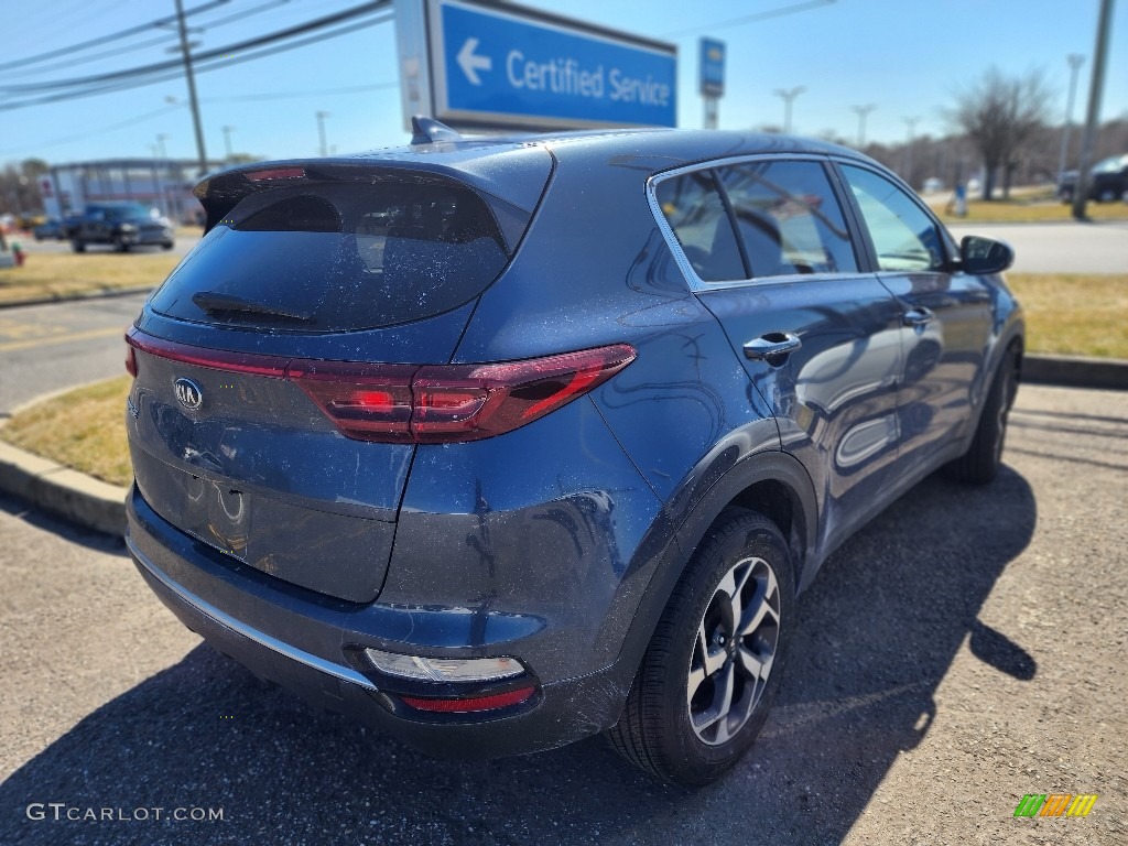 2022 Sportage LX AWD - Pacific Blue / Black photo #5