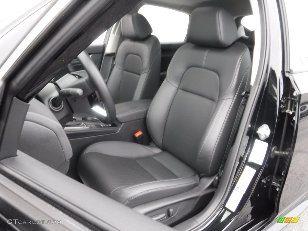 Black Interior 2022 Honda Civic EX-L Hatchback Photo #145788259