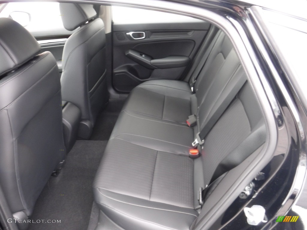 2022 Honda Civic EX-L Hatchback Rear Seat Photos