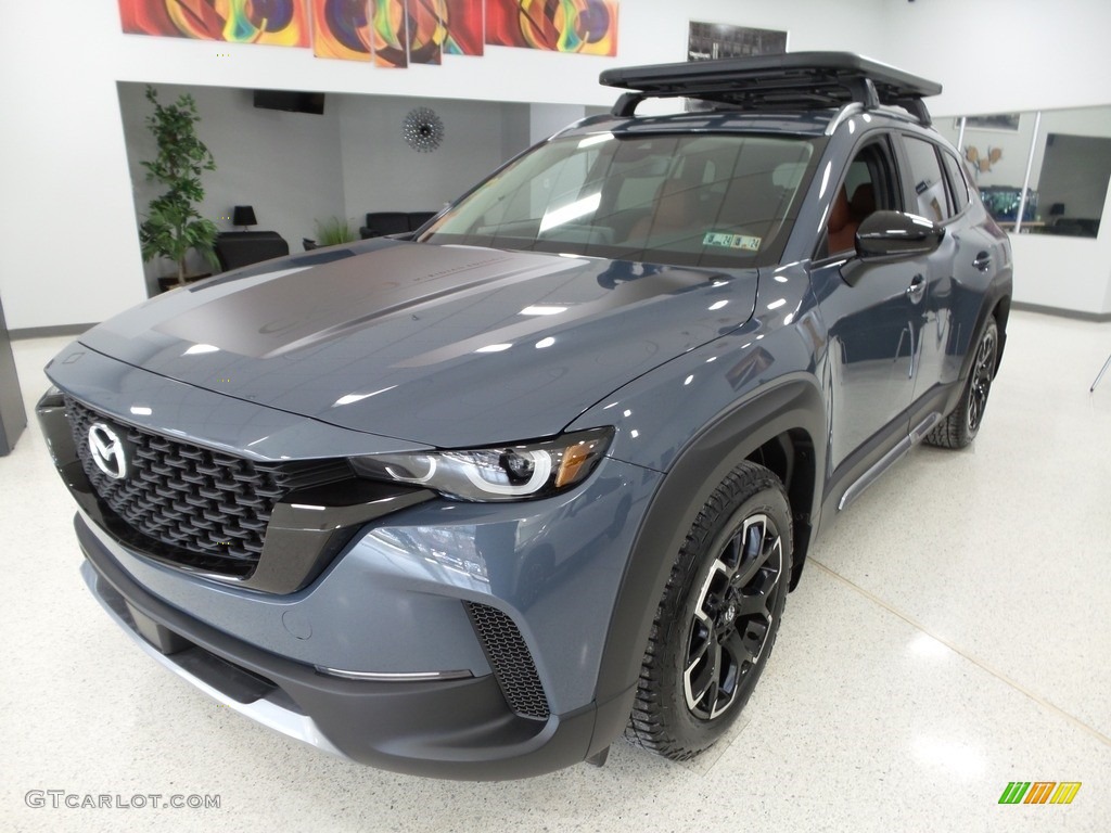 2023 CX-50 Turbo AWD Meridian Edition - Polymetal Gray Metallic / Terracotta photo #7