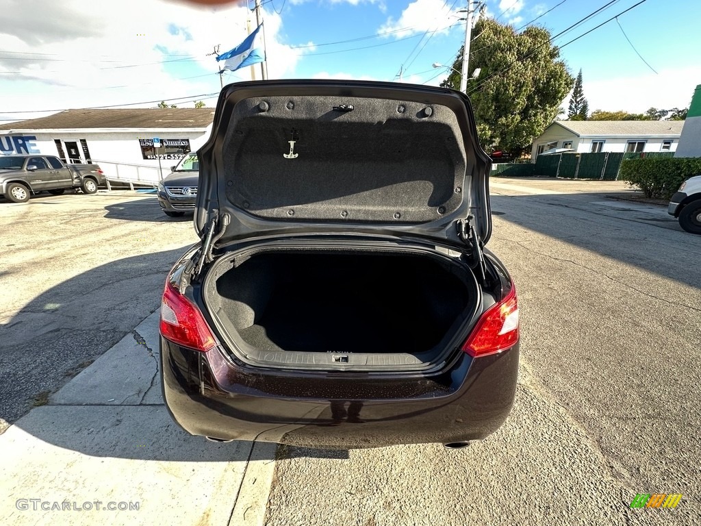 2011 Maxima 3.5 S - Crimson Black / Charcoal photo #6