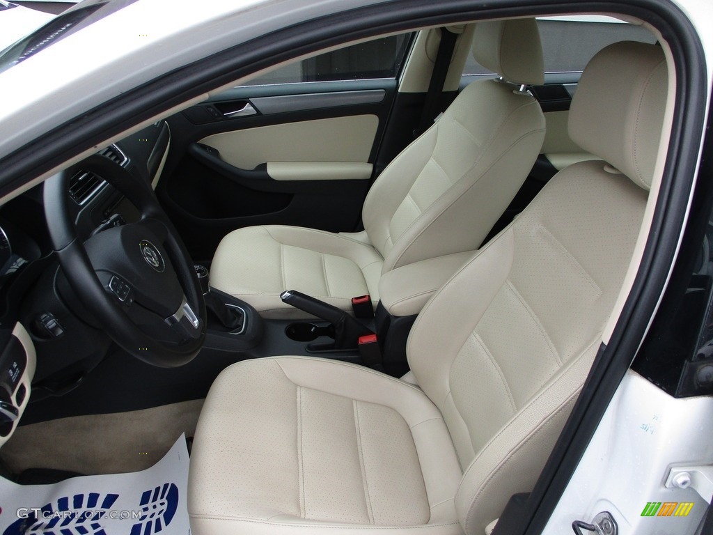 2013 Jetta TDI Sedan - Candy White / Cornsilk Beige photo #7