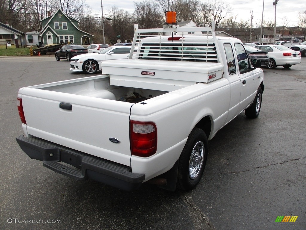 2003 Ranger XL SuperCab - Oxford White / Dark Graphite photo #4