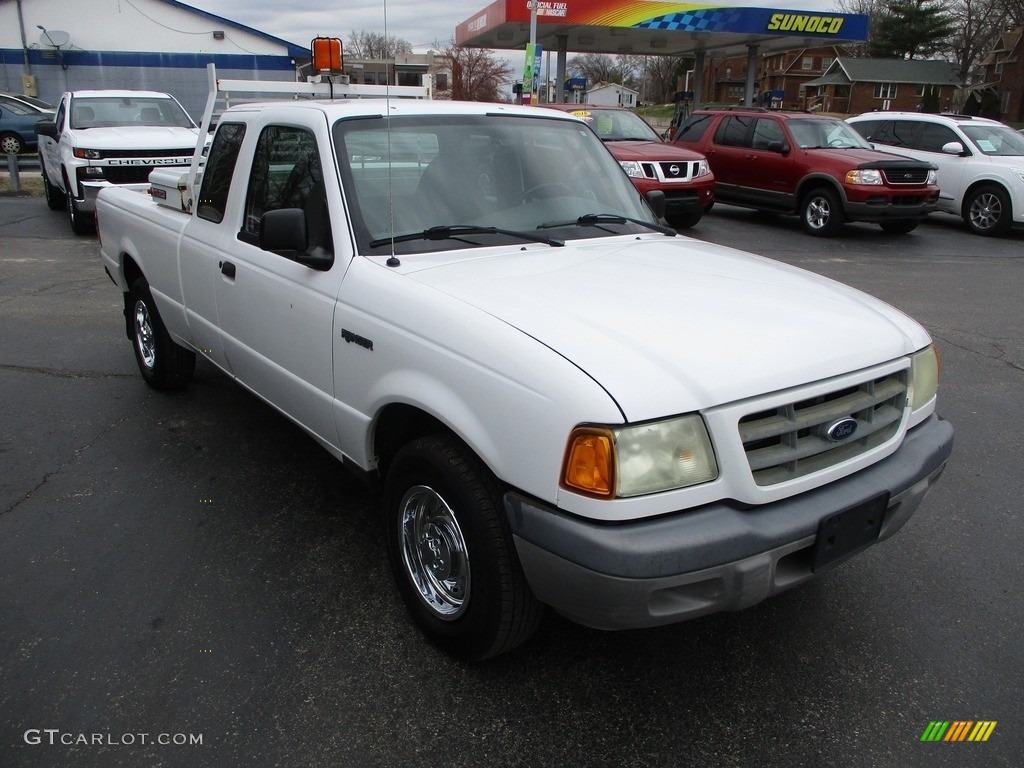 2003 Ranger XL SuperCab - Oxford White / Dark Graphite photo #5