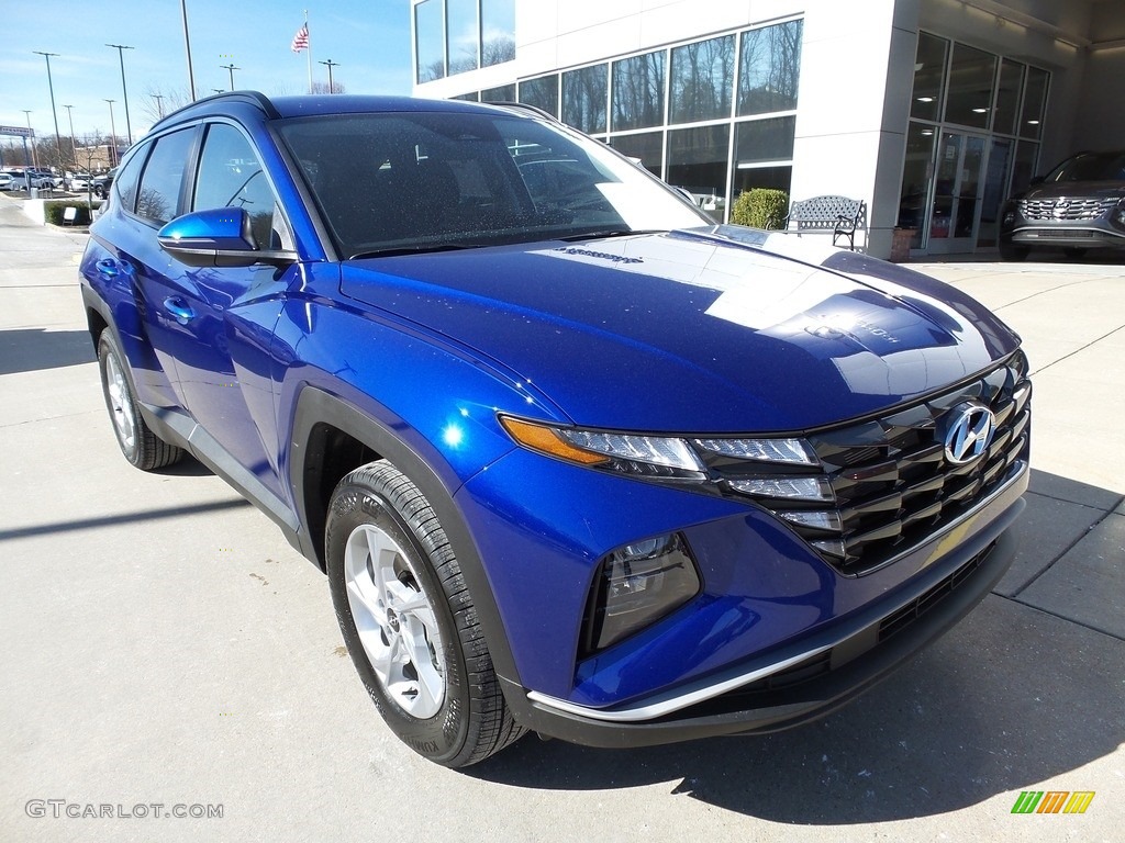 2023 Tucson SEL AWD - Intense Blue / Black photo #9