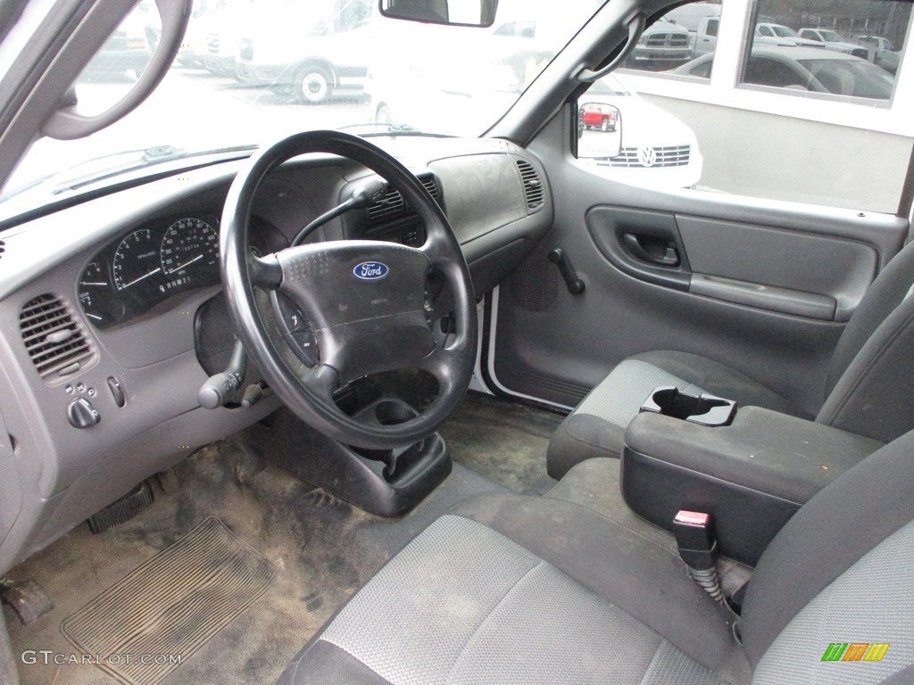 2003 Ranger XL SuperCab - Oxford White / Dark Graphite photo #6